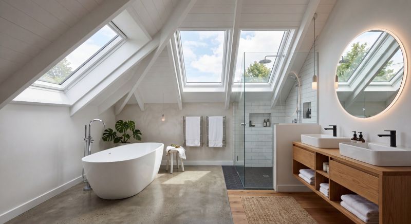 Attic Bathroom Remodeling in Gaston County, NC