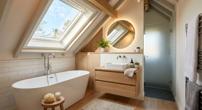 Attic Bathroom Remodeling in Gaston County, NC