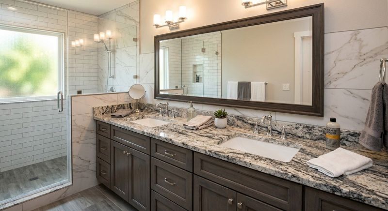 Granite Shower Installation in Gaston County, NC