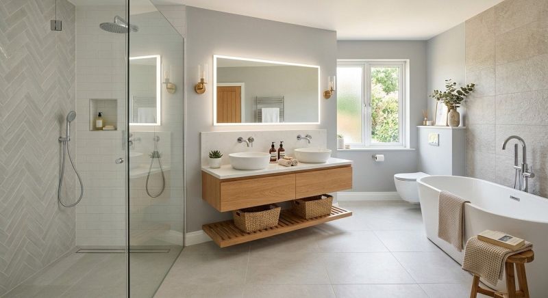 Luxury Bathroom Installation in Gaston County, NC