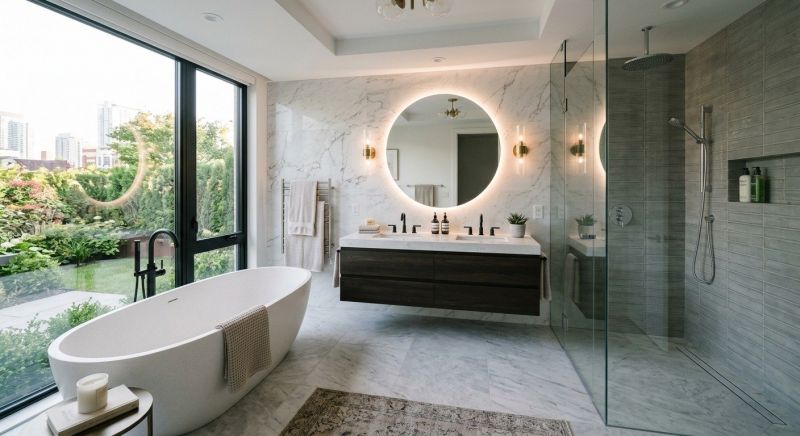 Luxury Bathroom Installation in Gaston County, NC